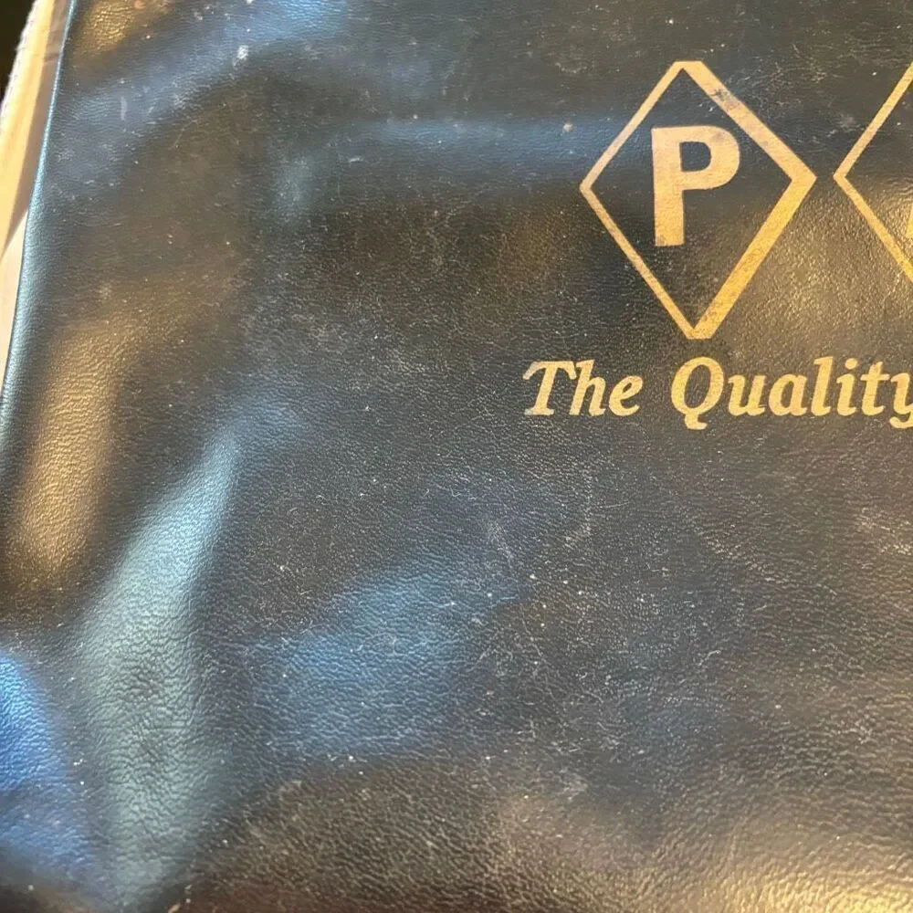 PADE Auction Large Vinyl Zipper Bag